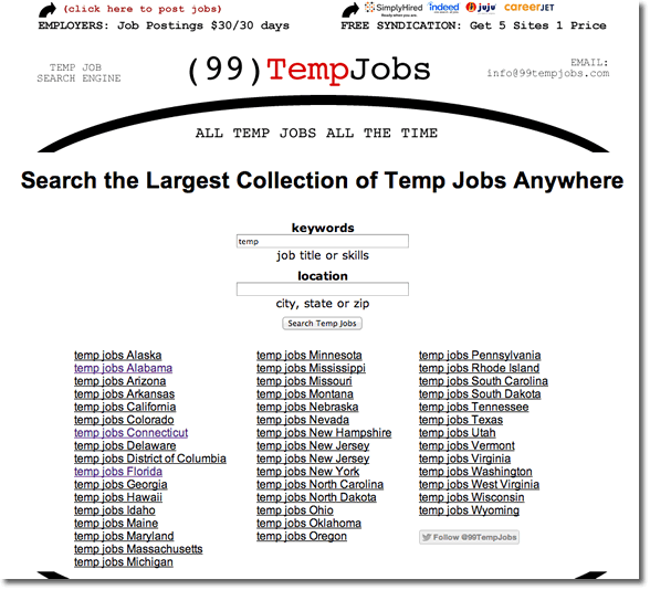 99tempjobs.com the temp job board