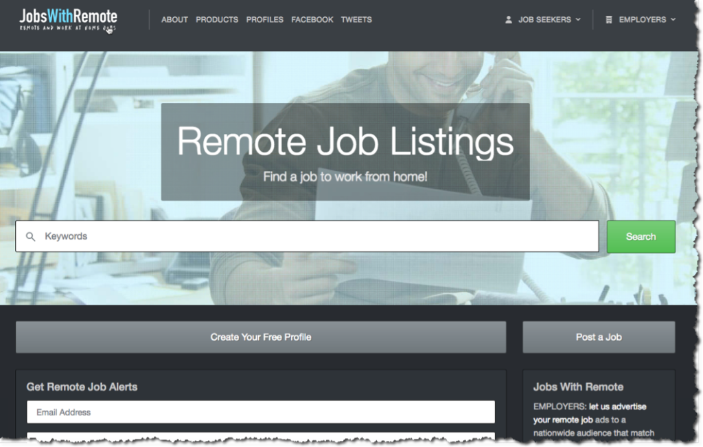 remote job board