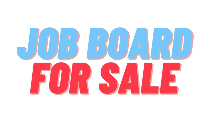 fitness job board for sale