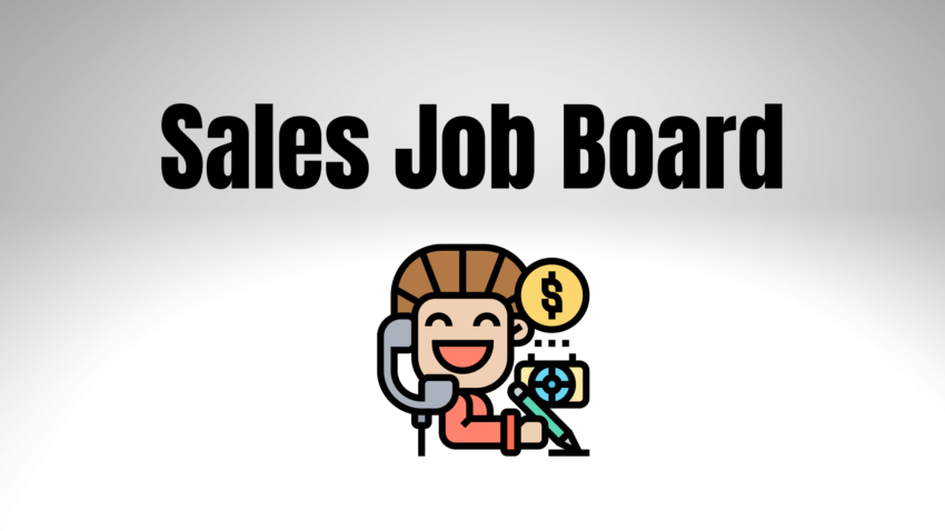 sales job board
