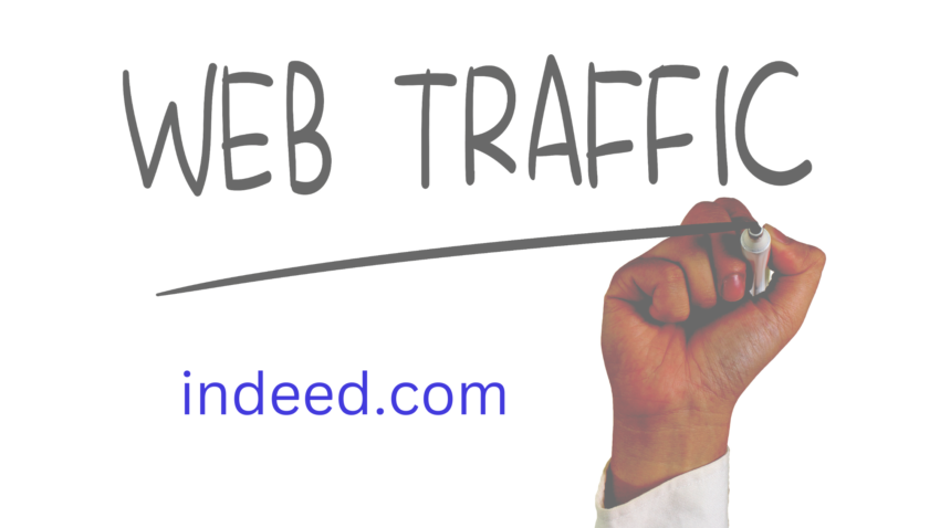 indeed web traffic