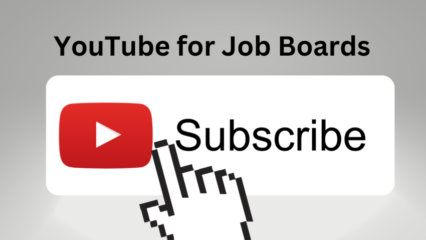 youtube job board