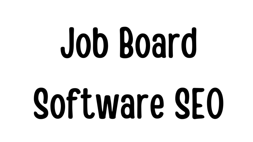 job software seo