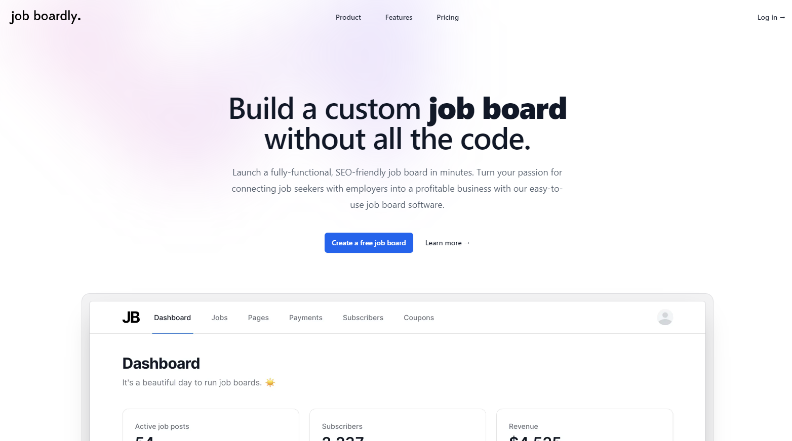 New Low Cost Job Board Software Platform Job Board Consulting